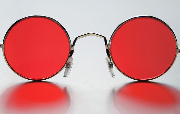 Rose-colored glasses can change your perception of reality