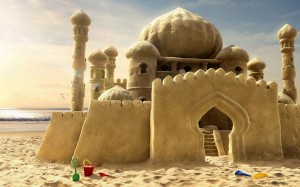 sand castle parable riddle