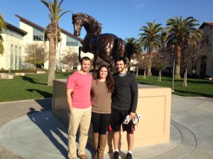 My brother, sister, and I in Santa Clara--one of my homes throughout my life.