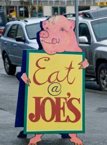 Would you wear this sandwich board around your campus or neighborhood?