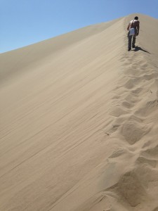 The deserts of Huacachina.