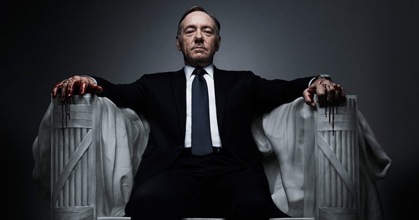 photo of Kevin Spacey sitting in chair