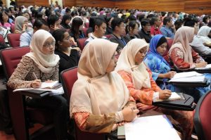 students sitting in lecture